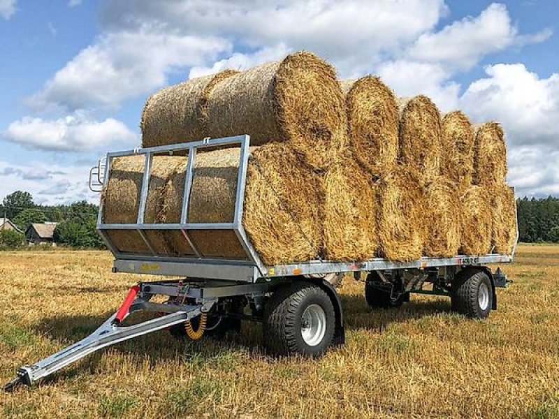 Ballentransportwagen des Typs CYNKOMET Ballenwagen T-608/2 Long EU, 16 t GG, Preis inkl. 19% MwSt., Gebrauchtmaschine in Lippetal (Bild 1)