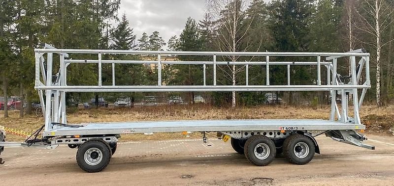 Ballentransportwagen des Typs CYNKOMET Ballenwagen T-608/3 low/niedrig mit hydraulischer Ladungssicherung, 19 t GG, Preis inkl. 19% MwSt., Gebrauchtmaschine in Lippetal (Bild 1)