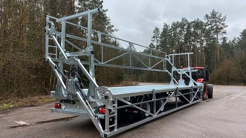 Ballentransportwagen des Typs CYNKOMET Ballenwagen T-608/3SL mit hydraulischer Ladungssicherung, 24 t GG, Preis inkl. 19% MwSt., Gebrauchtmaschine in Lippetal (Bild 5)