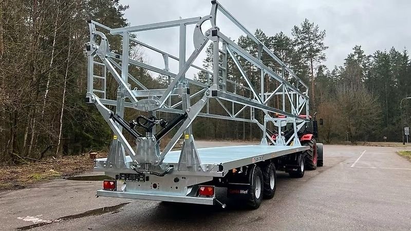 Ballentransportwagen des Typs CYNKOMET Ballenwagen T-608/3SL mit hydraulischer Ladungssicherung, 24 t GG, Preis inkl. 19% MwSt., Gebrauchtmaschine in Lippetal (Bild 6)