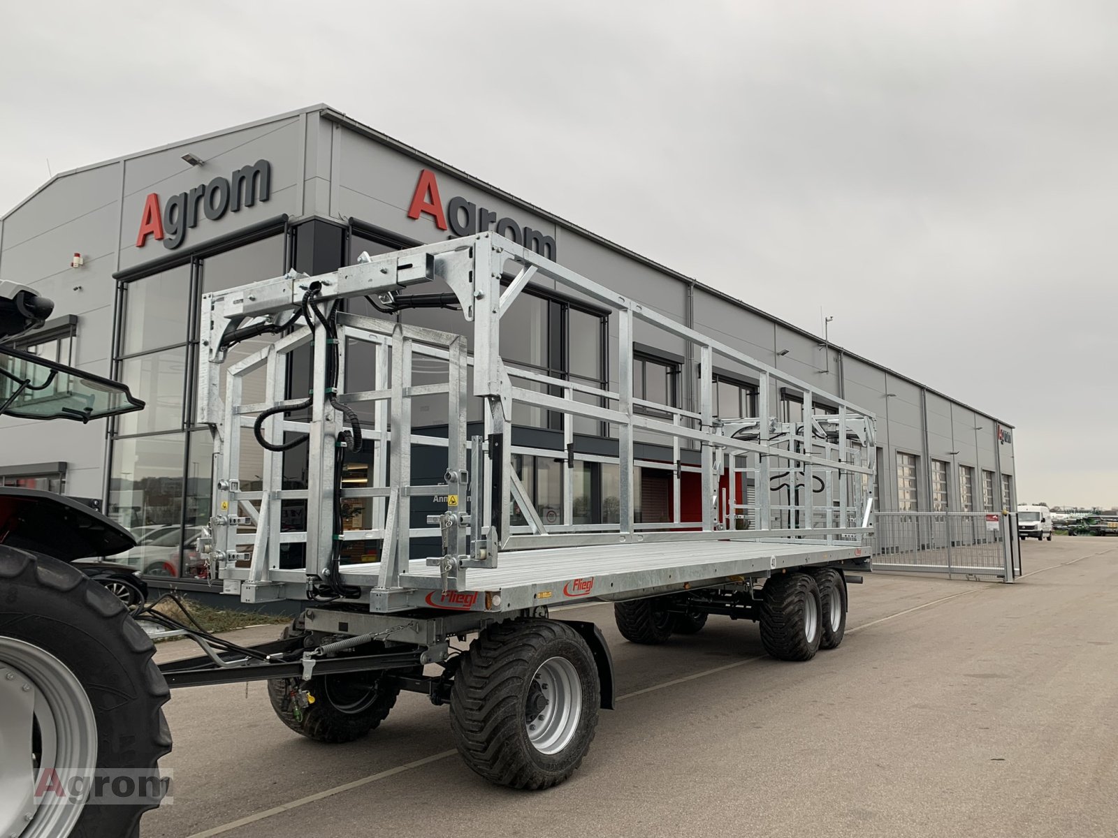 Ballentransportwagen του τύπου Fliegl DPW 210 BL, Neumaschine σε Meißenheim-Kürzell (Φωτογραφία 1)