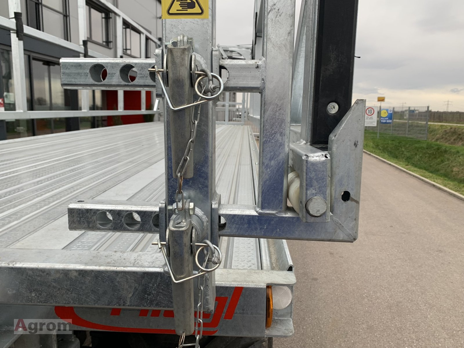 Ballentransportwagen του τύπου Fliegl DPW 210 BL, Neumaschine σε Meißenheim-Kürzell (Φωτογραφία 11)