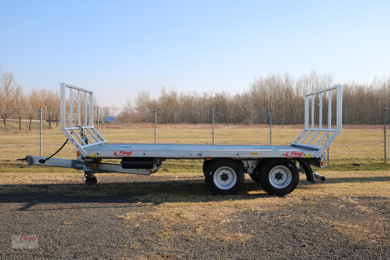 Ballentransportwagen tip Fliegl TPW 100, Neumaschine in Mühldorf (Poză 3)