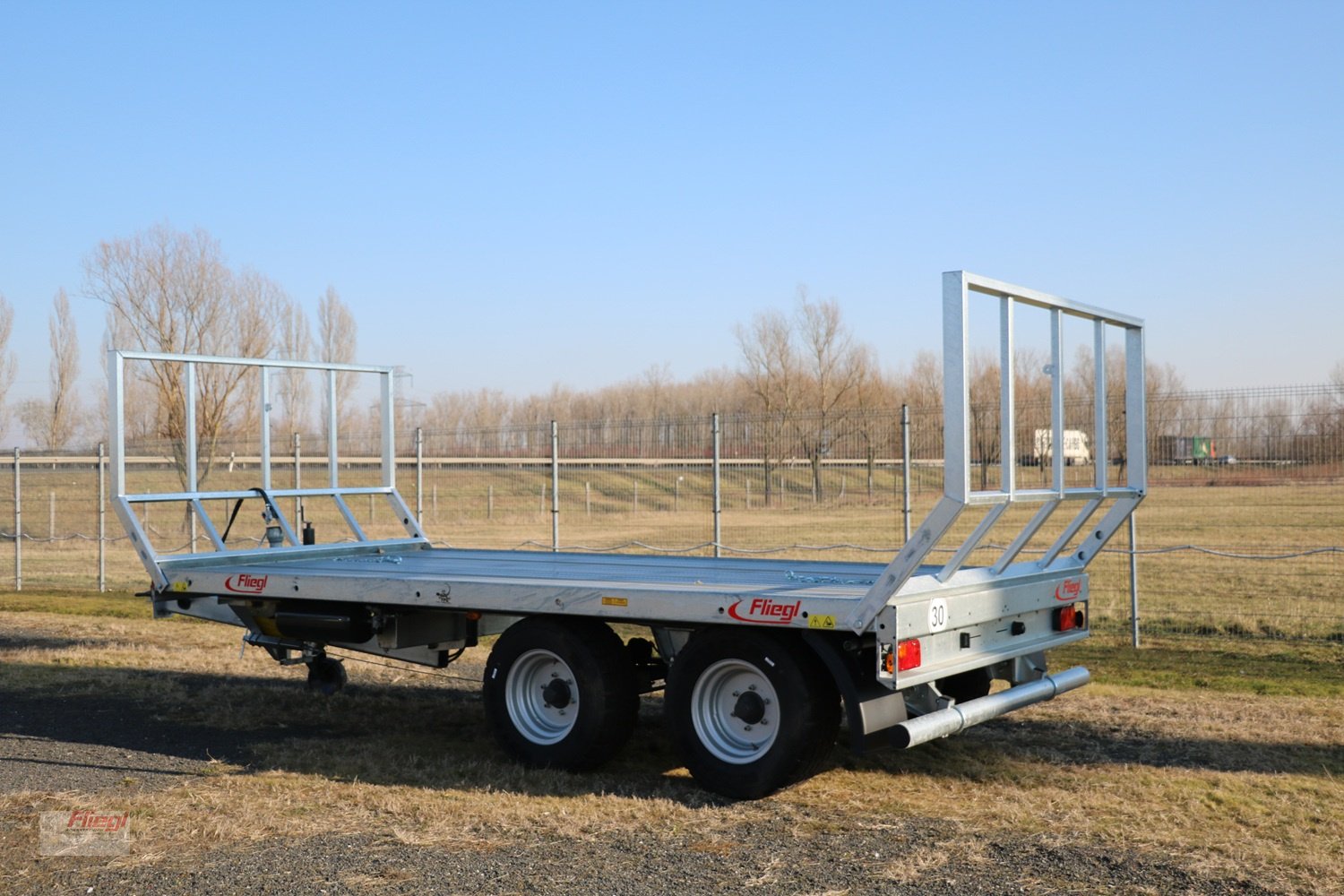 Ballentransportwagen tip Fliegl TPW 100, Neumaschine in Mühldorf (Poză 4)