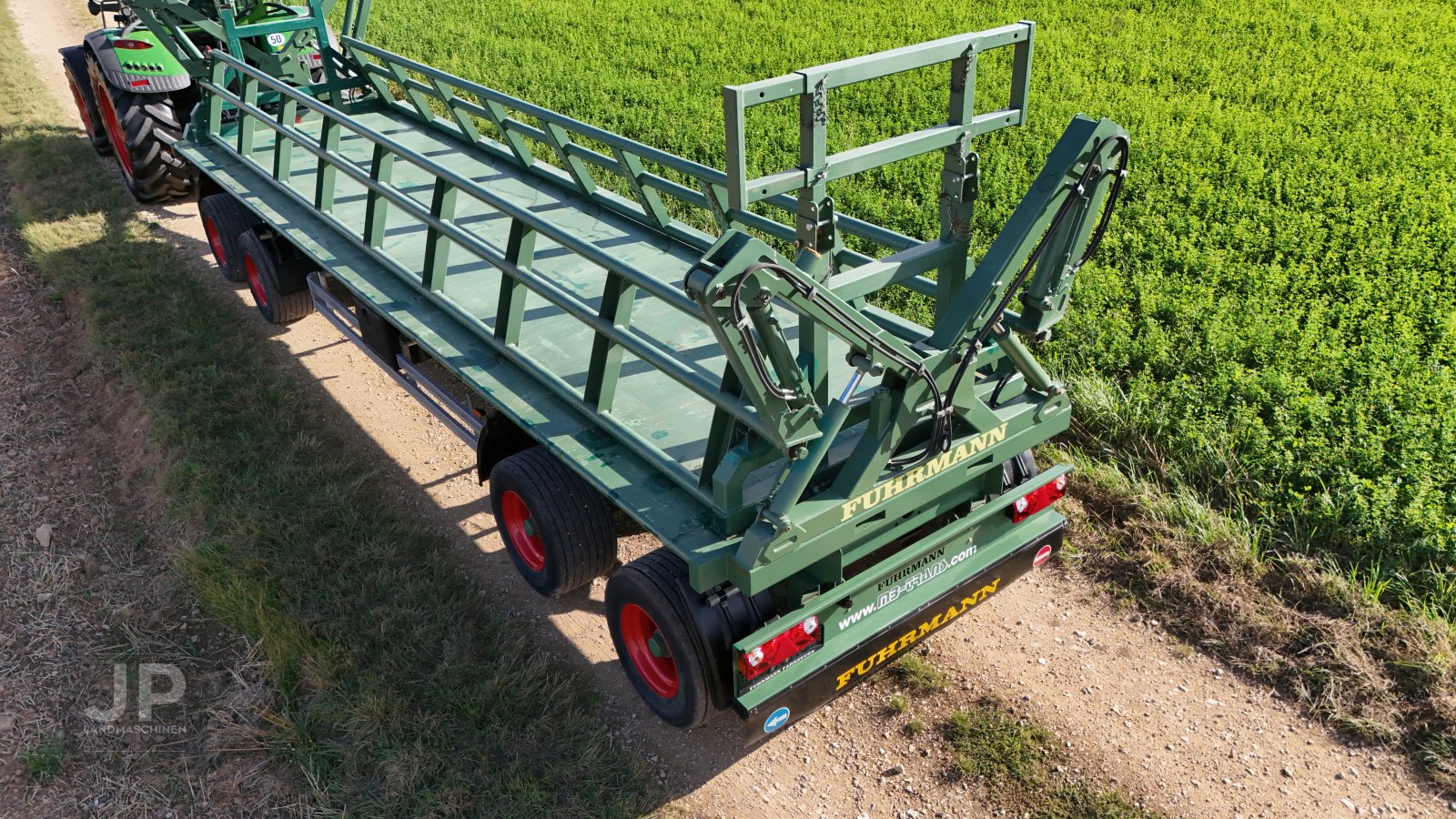 Ballentransportwagen des Typs Fuhrmann Ballenwagen / Transportwagen / Plattformanhänger / Ladungssicherung, Gebrauchtmaschine in Kastl (Bild 8)