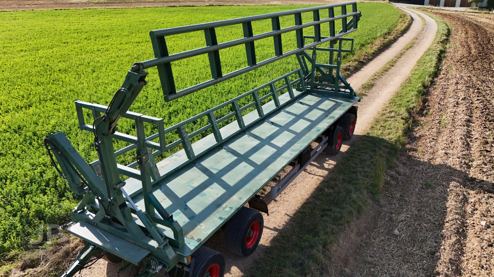 Ballentransportwagen des Typs Fuhrmann Ballenwagen / Transportwagen / Plattformanhänger / Ladungssicherung, Gebrauchtmaschine in Kastl (Bild 11)