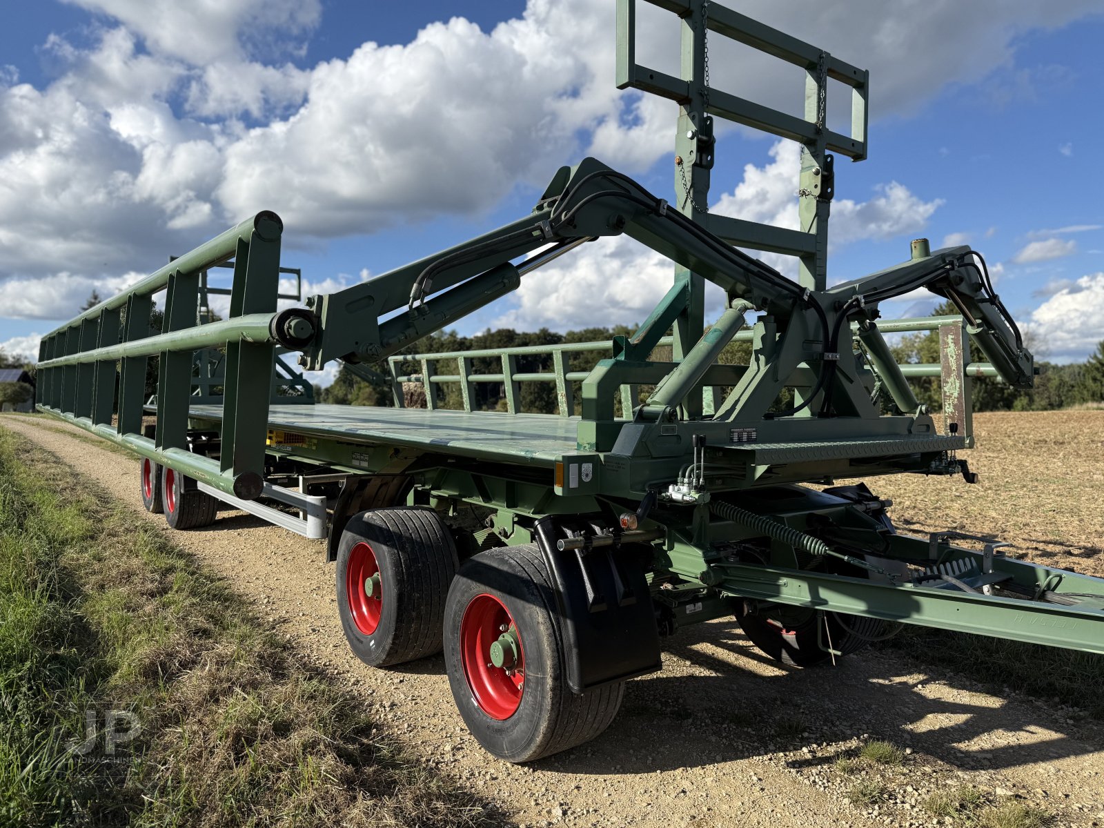 Ballentransportwagen des Typs Fuhrmann Ballenwagen / Transportwagen / Plattformanhänger / Ladungssicherung, Gebrauchtmaschine in Kastl (Bild 16)