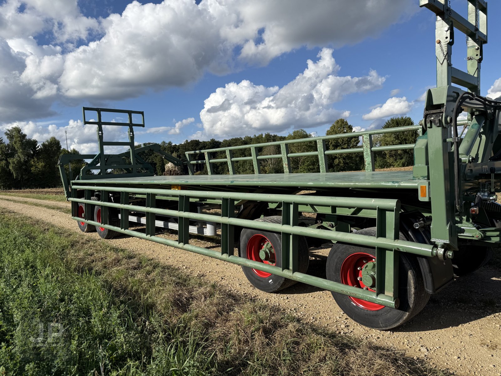 Ballentransportwagen des Typs Fuhrmann Ballenwagen / Transportwagen / Plattformanhänger / Ladungssicherung, Gebrauchtmaschine in Kastl (Bild 17)