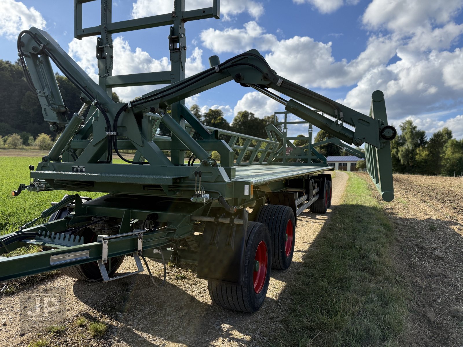 Ballentransportwagen des Typs Fuhrmann Ballenwagen / Transportwagen / Plattformanhänger / Ladungssicherung, Gebrauchtmaschine in Kastl (Bild 19)