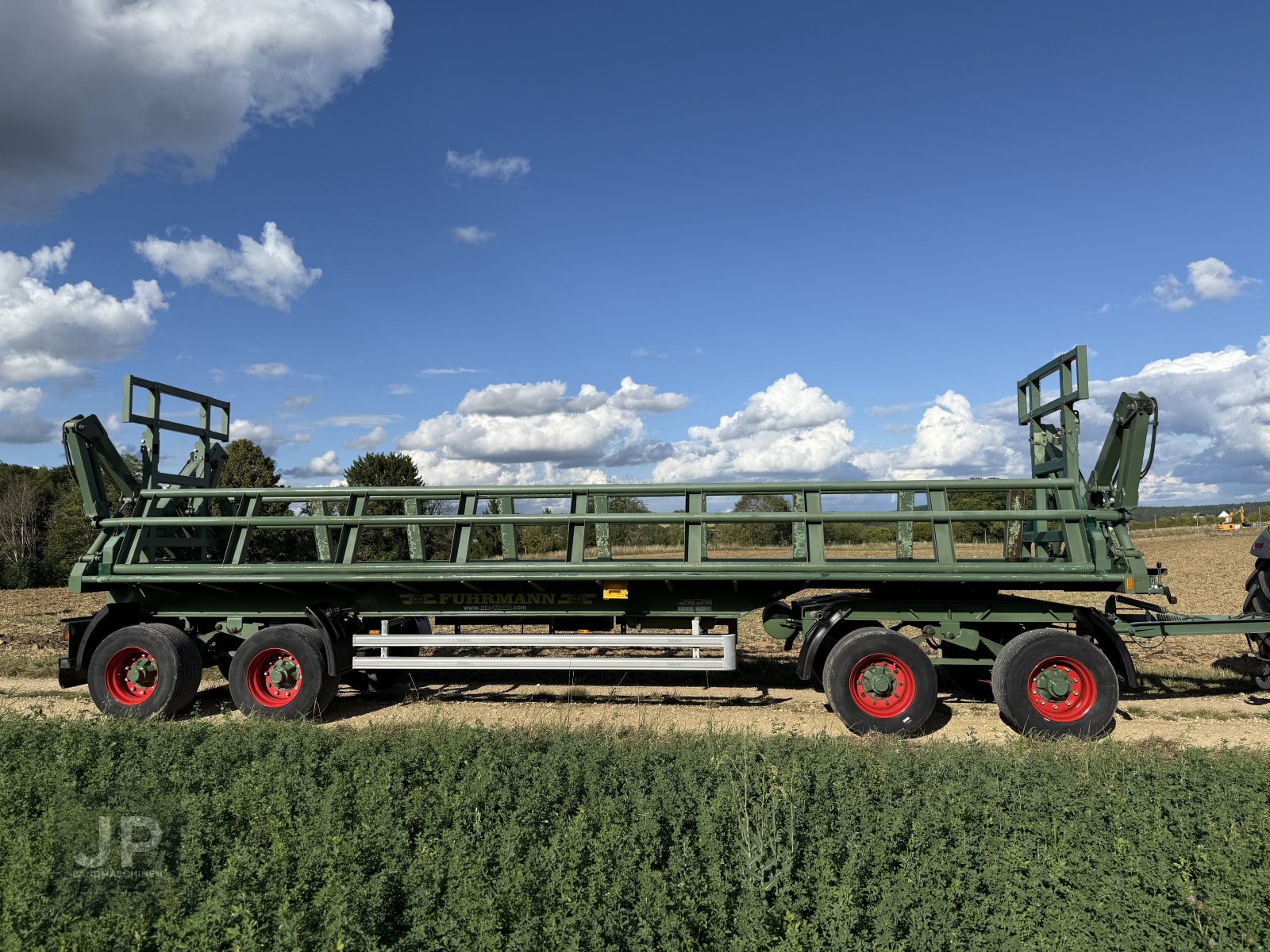 Ballentransportwagen des Typs Fuhrmann Ballenwagen / Transportwagen / Plattformanhänger / Ladungssicherung, Gebrauchtmaschine in Kastl (Bild 21)