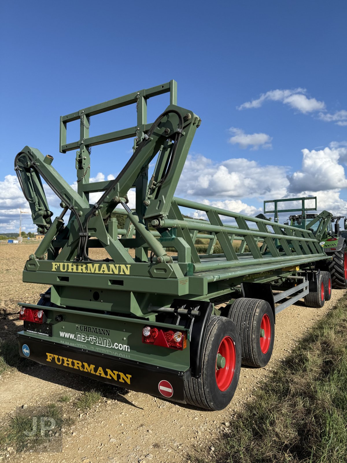Ballentransportwagen des Typs Fuhrmann Ballenwagen / Transportwagen / Plattformanhänger / Ladungssicherung, Gebrauchtmaschine in Kastl (Bild 23)