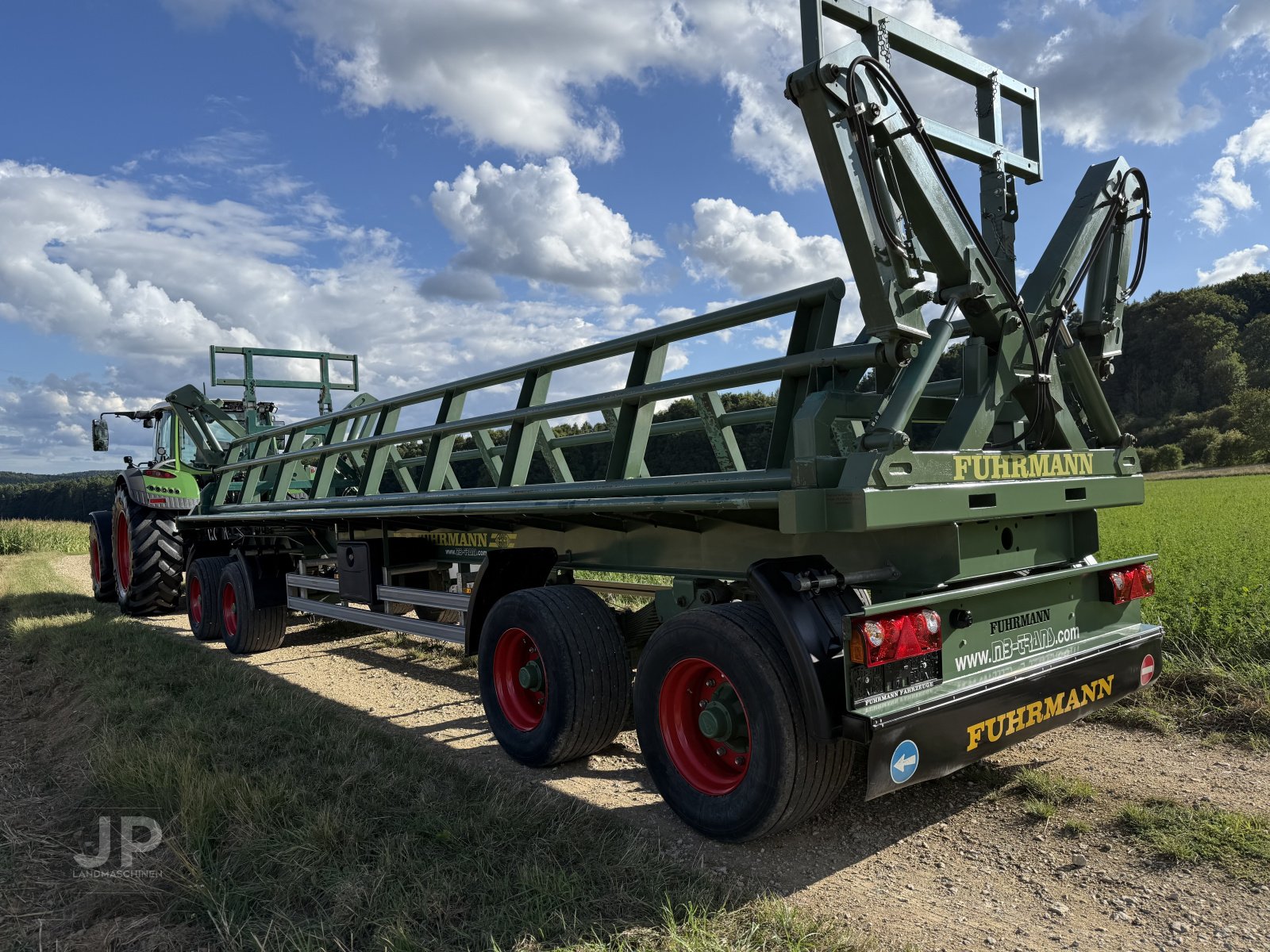 Ballentransportwagen des Typs Fuhrmann Ballenwagen / Transportwagen / Plattformanhänger / Ladungssicherung, Gebrauchtmaschine in Kastl (Bild 24)