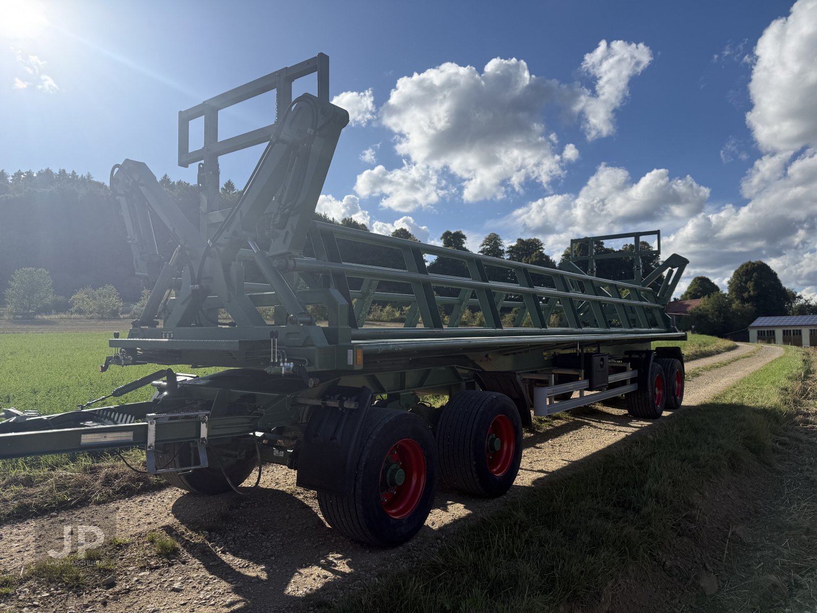 Ballentransportwagen des Typs Fuhrmann Ballenwagen / Transportwagen / Plattformanhänger / Ladungssicherung, Gebrauchtmaschine in Kastl (Bild 26)