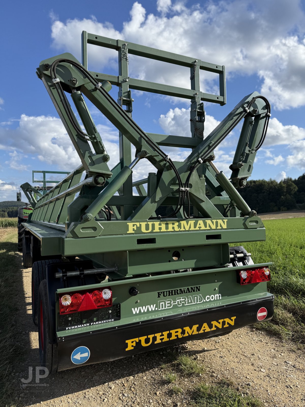 Ballentransportwagen des Typs Fuhrmann Ballenwagen / Transportwagen / Plattformanhänger / Ladungssicherung, Gebrauchtmaschine in Kastl (Bild 31)