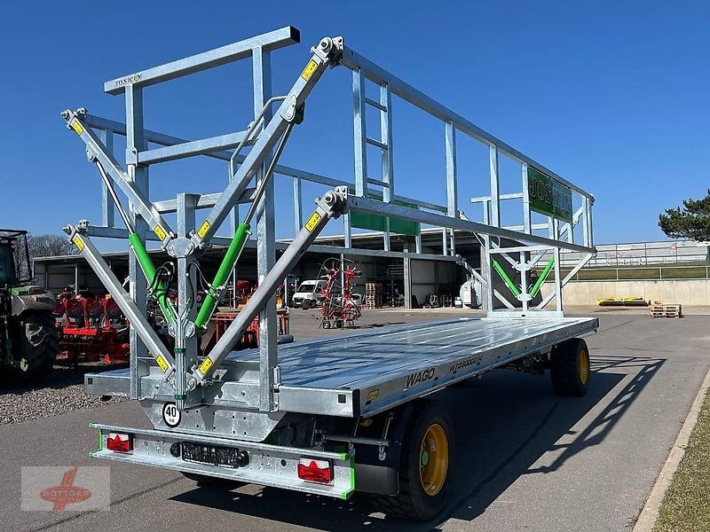 Ballentransportwagen του τύπου Joskin WAGO 8000 D14, Vorführmaschine σε Oederan (Φωτογραφία 2)