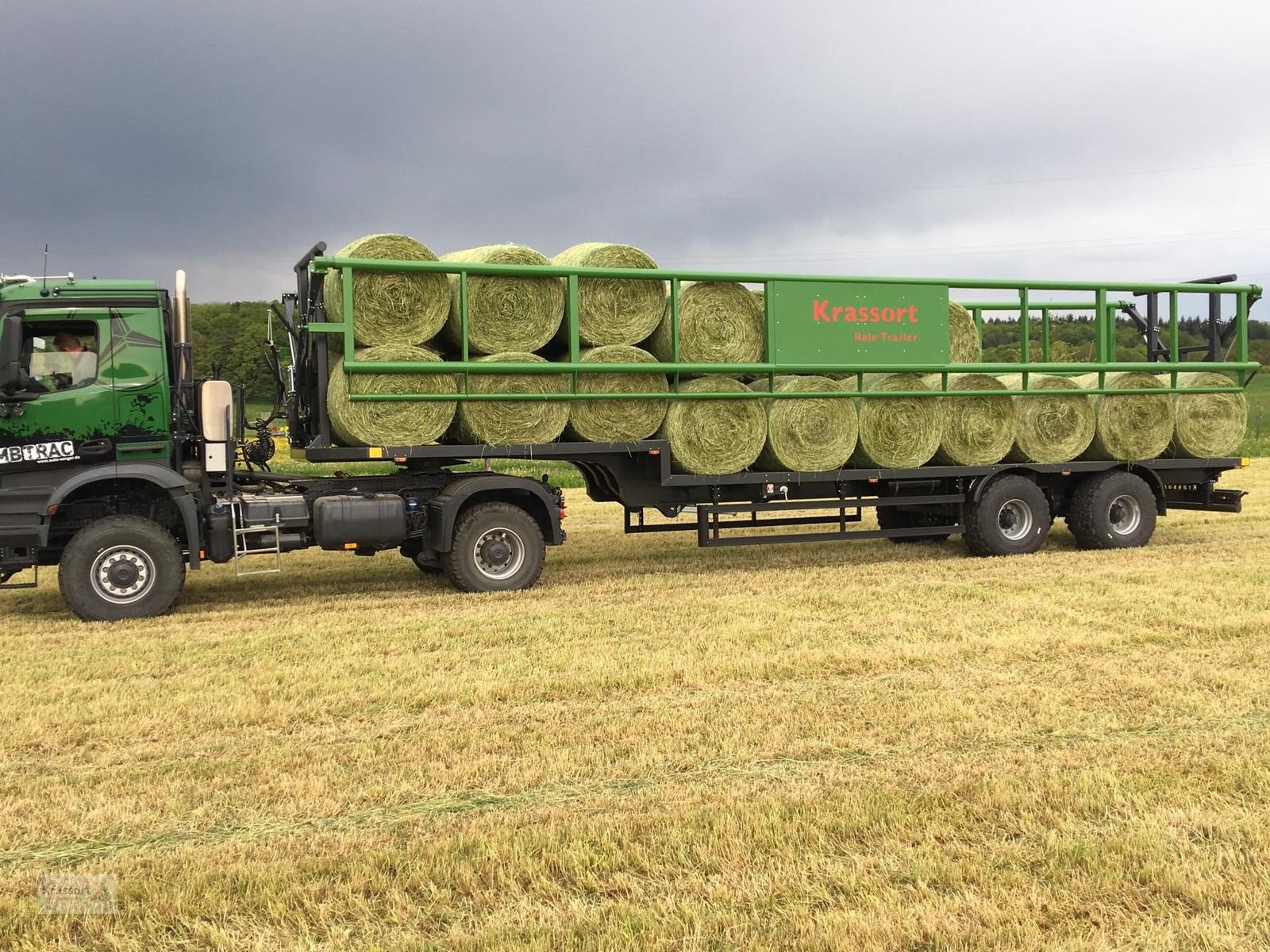 Ballentransportwagen типа Krassort Ballentransportauflieger, Neumaschine в Sassenberg (Фотография 1)