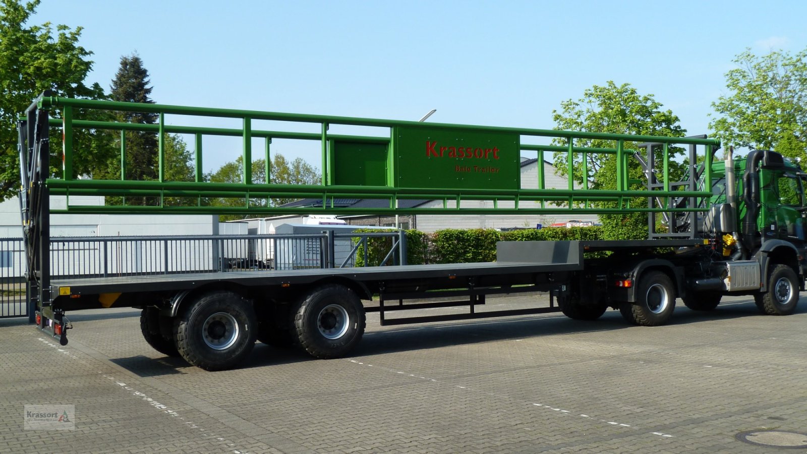 Ballentransportwagen типа Krassort Ballentransportauflieger, Neumaschine в Sassenberg (Фотография 4)