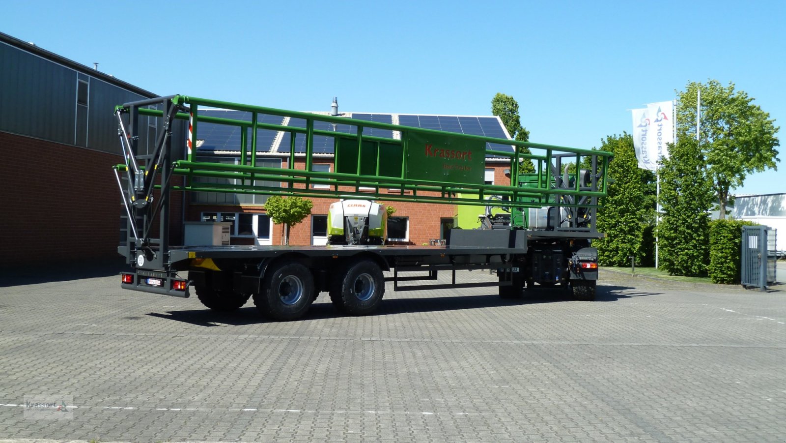 Ballentransportwagen типа Krassort Ballentransportauflieger, Neumaschine в Sassenberg (Фотография 7)