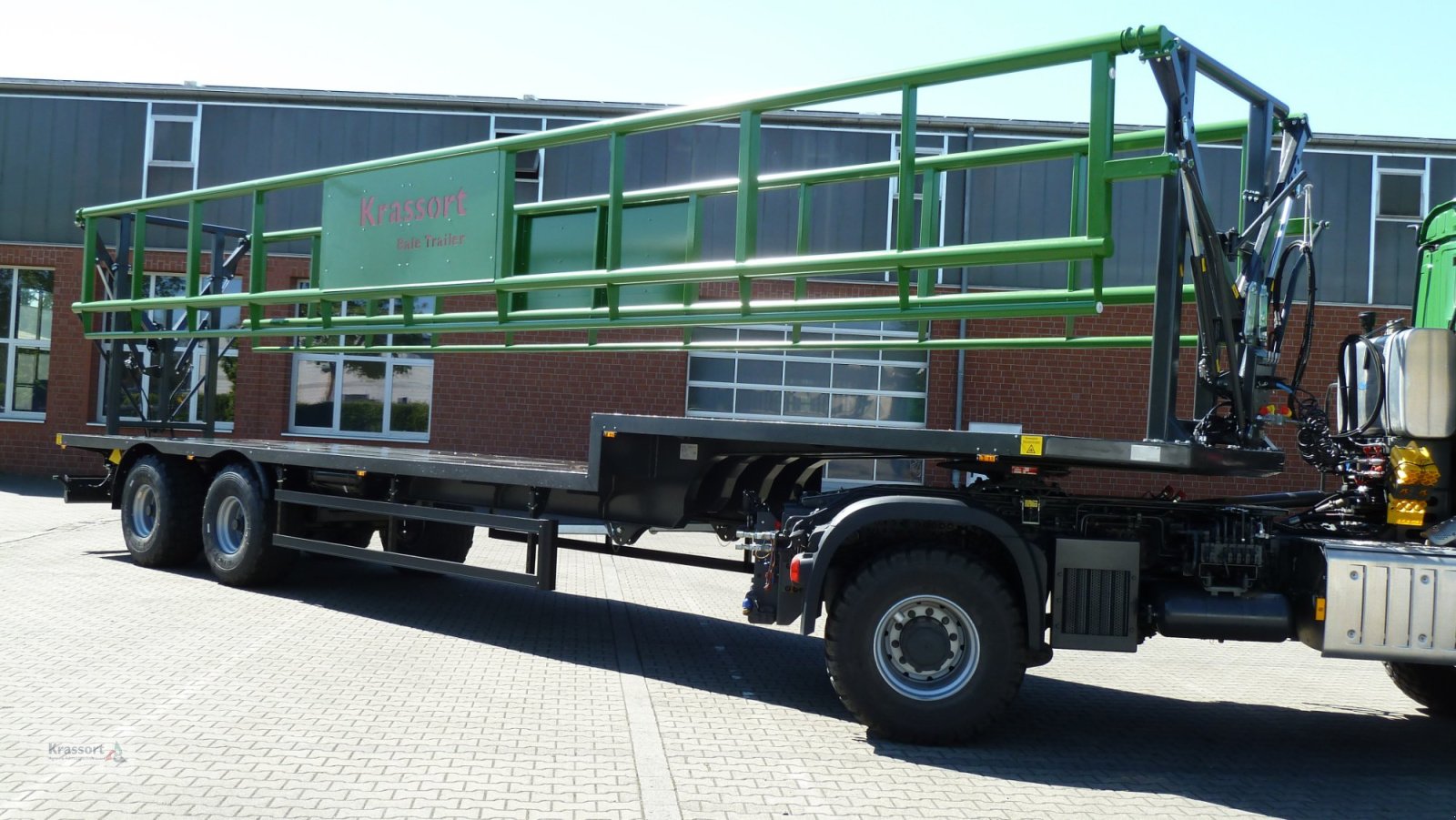 Ballentransportwagen типа Krassort Ballentransportauflieger, Neumaschine в Sassenberg (Фотография 8)