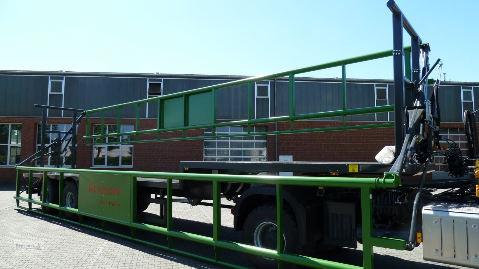 Ballentransportwagen типа Krassort Ballentransportauflieger, Neumaschine в Sassenberg (Фотография 11)