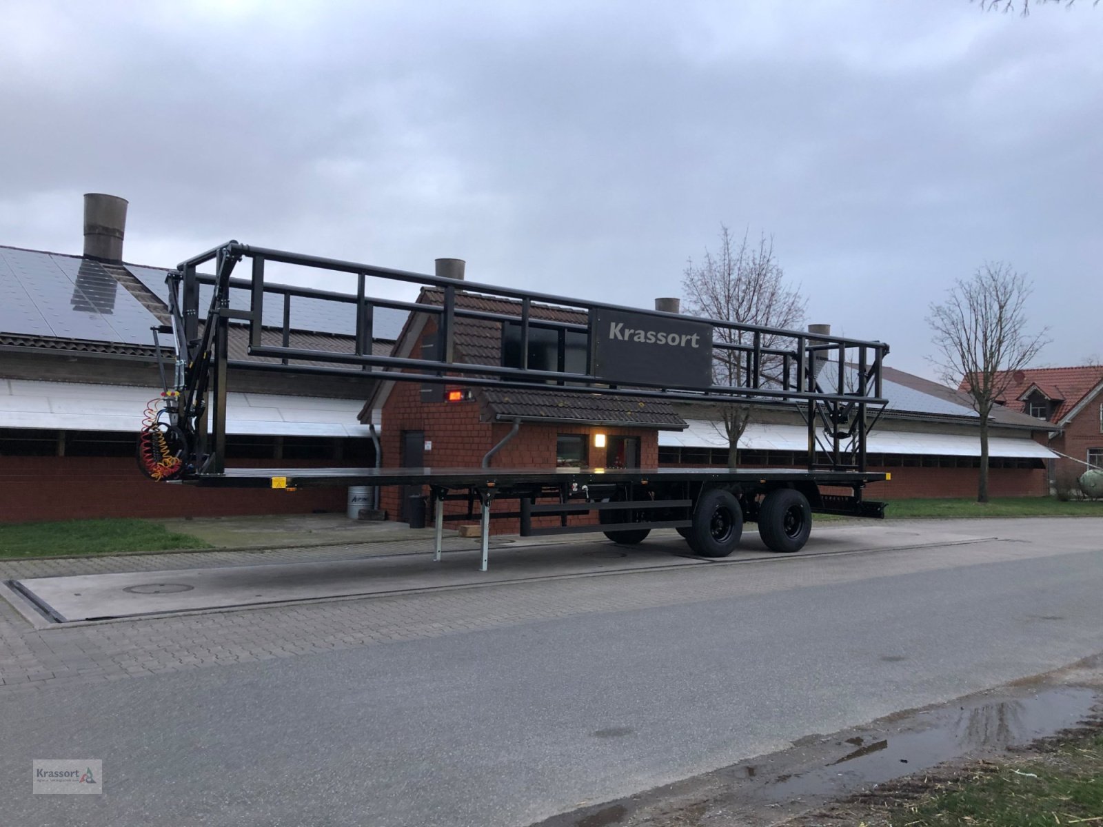 Ballentransportwagen типа Krassort Ballentransportauflieger, Neumaschine в Sassenberg (Фотография 15)