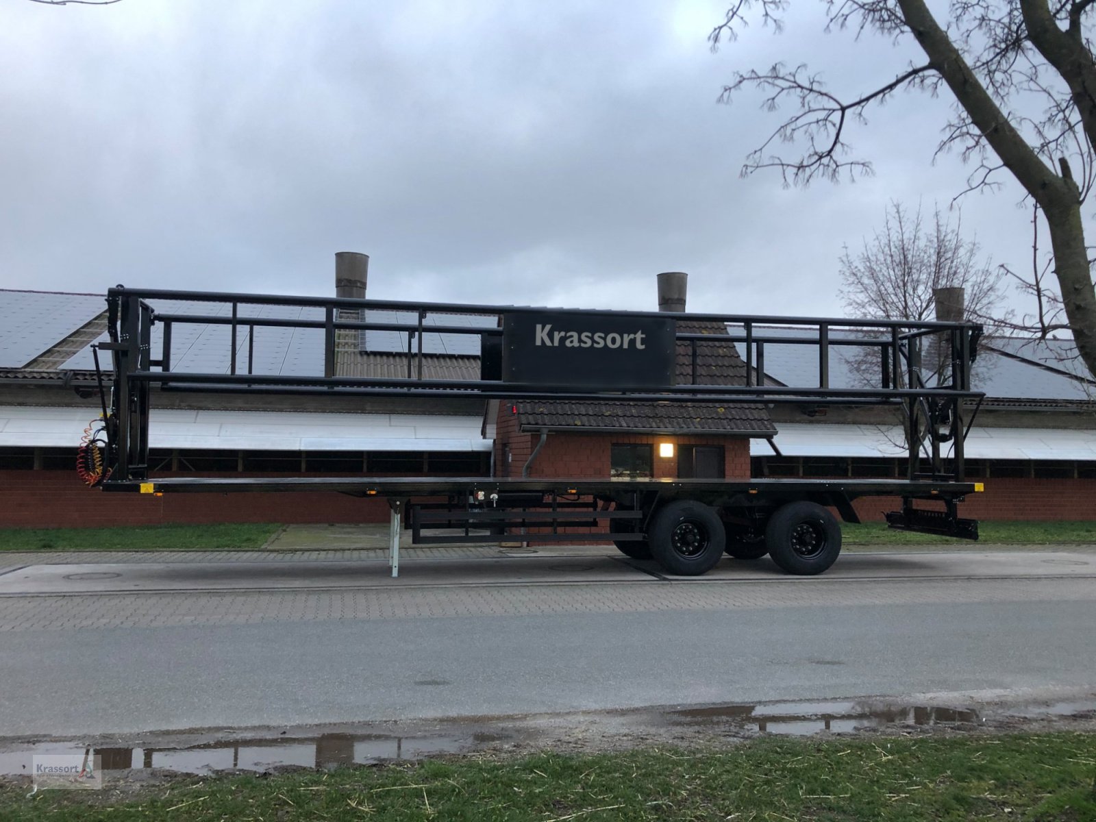 Ballentransportwagen типа Krassort Ballentransportauflieger, Neumaschine в Sassenberg (Фотография 16)