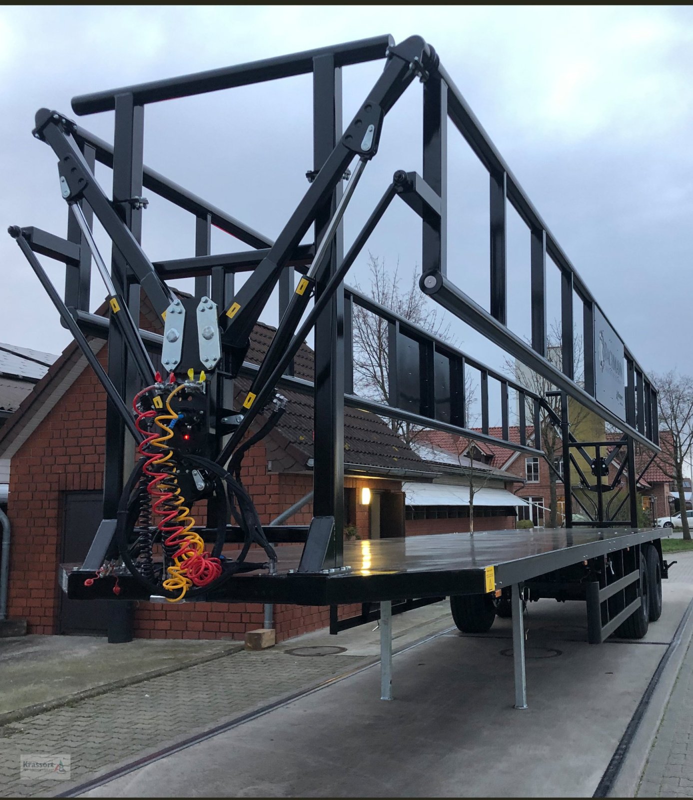 Ballentransportwagen типа Krassort Ballentransportauflieger, Neumaschine в Sassenberg (Фотография 17)