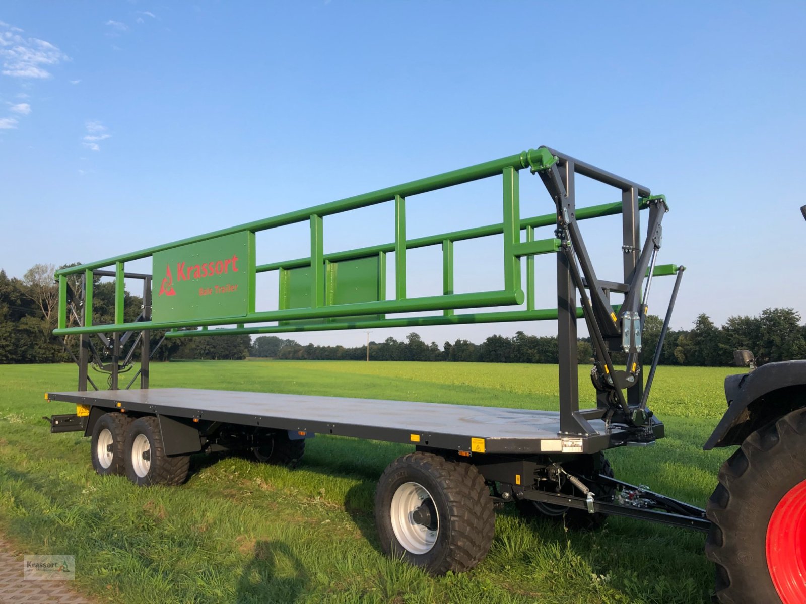 Ballentransportwagen des Typs Krassort Ballentransportwagen, Neumaschine in Sassenberg (Bild 1)