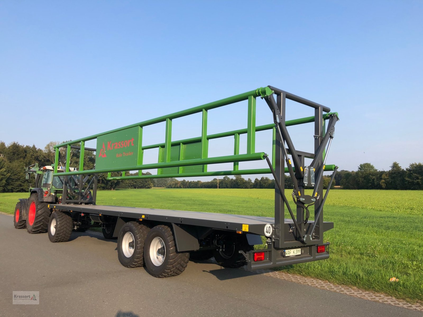 Ballentransportwagen des Typs Krassort Ballentransportwagen, Neumaschine in Sassenberg (Bild 2)