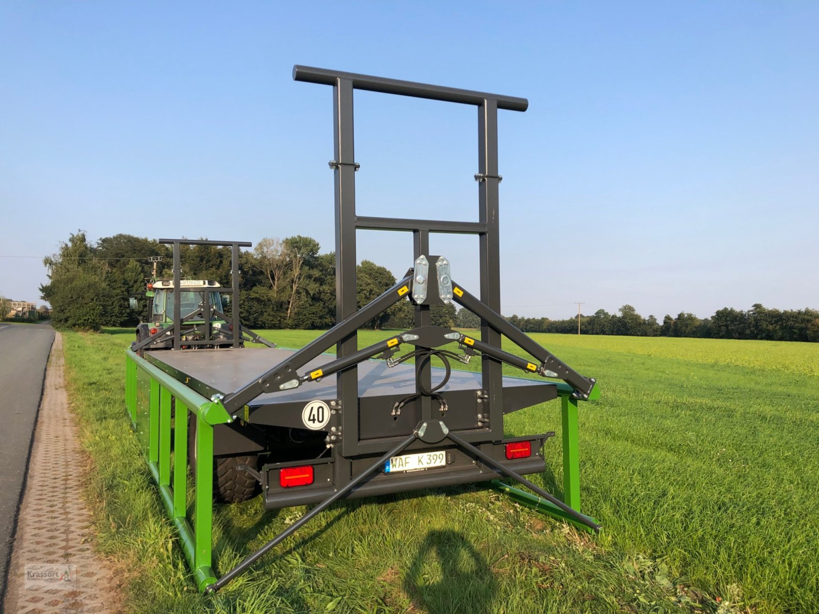 Ballentransportwagen des Typs Krassort Ballentransportwagen, Neumaschine in Sassenberg (Bild 10)