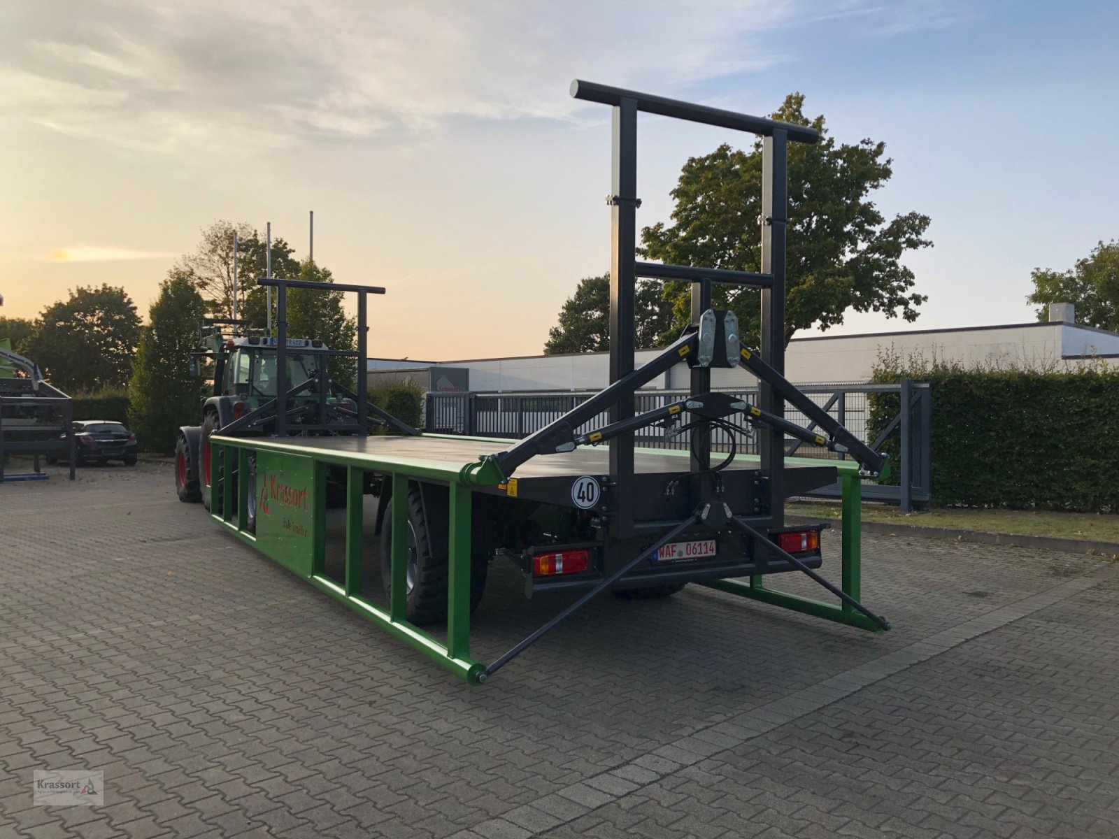 Ballentransportwagen typu Krassort Ballentransportwagen, Neumaschine v Sassenberg (Obrázek 8)