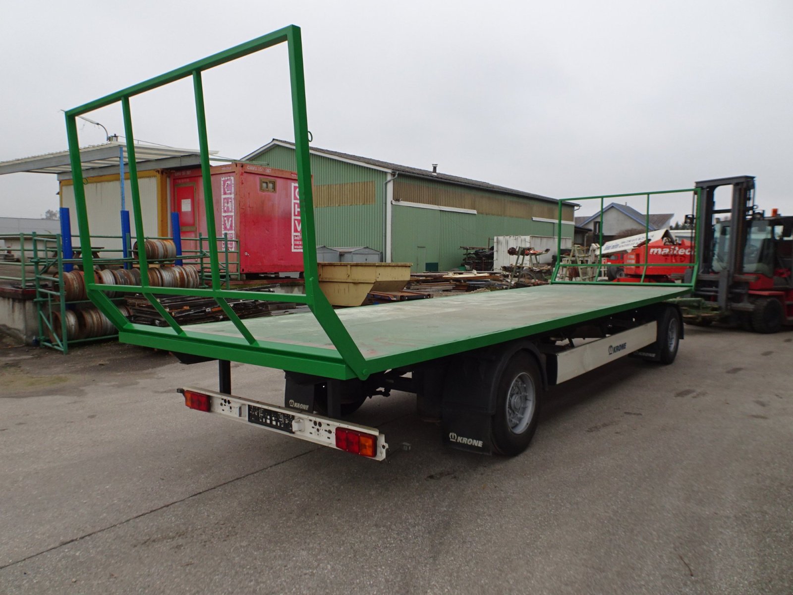 Ballentransportwagen a típus Krone ---------, Gebrauchtmaschine ekkor: st.georgen/y. (Kép 2)