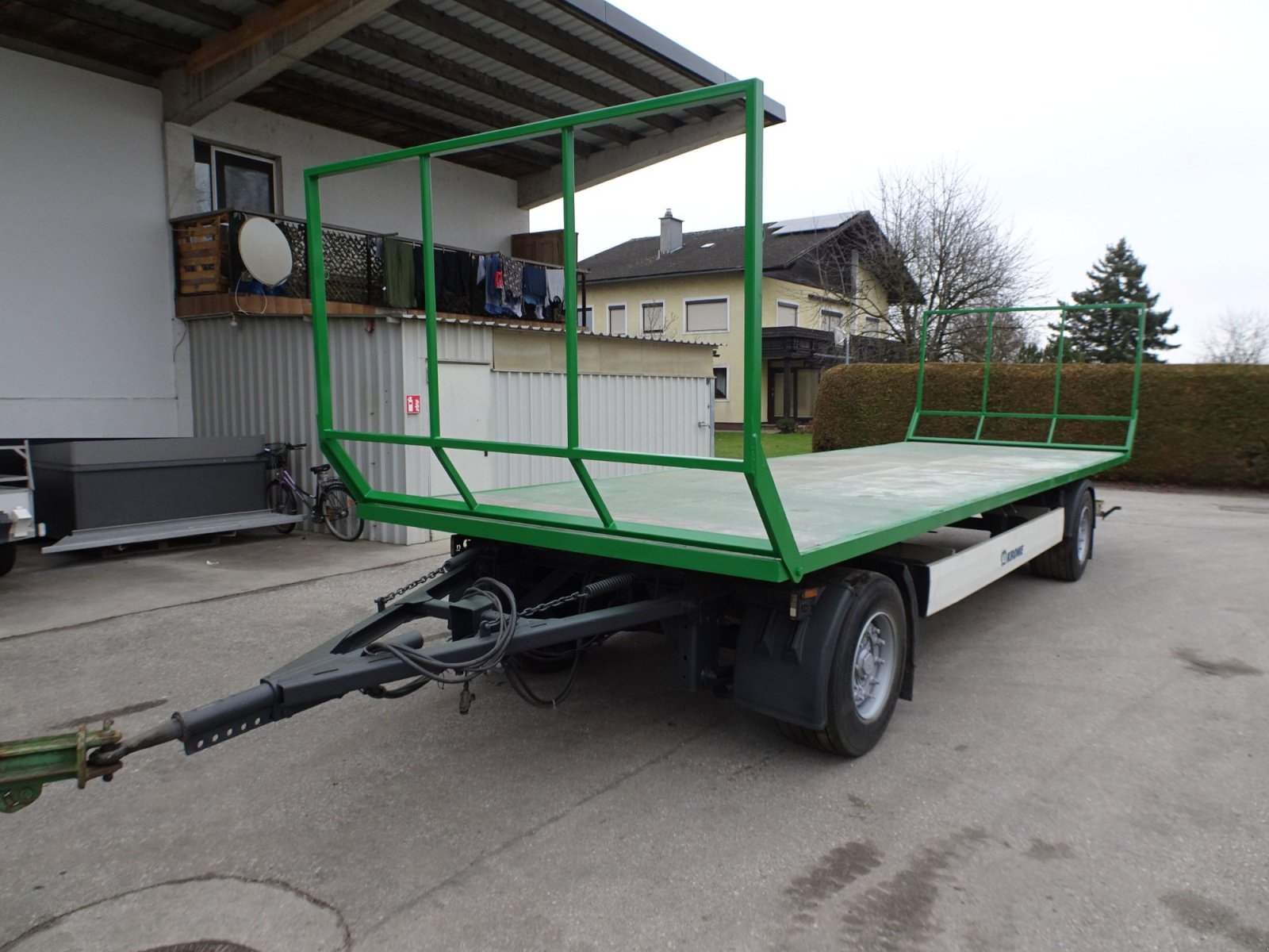 Ballentransportwagen a típus Krone ---------, Gebrauchtmaschine ekkor: st.georgen/y. (Kép 10)