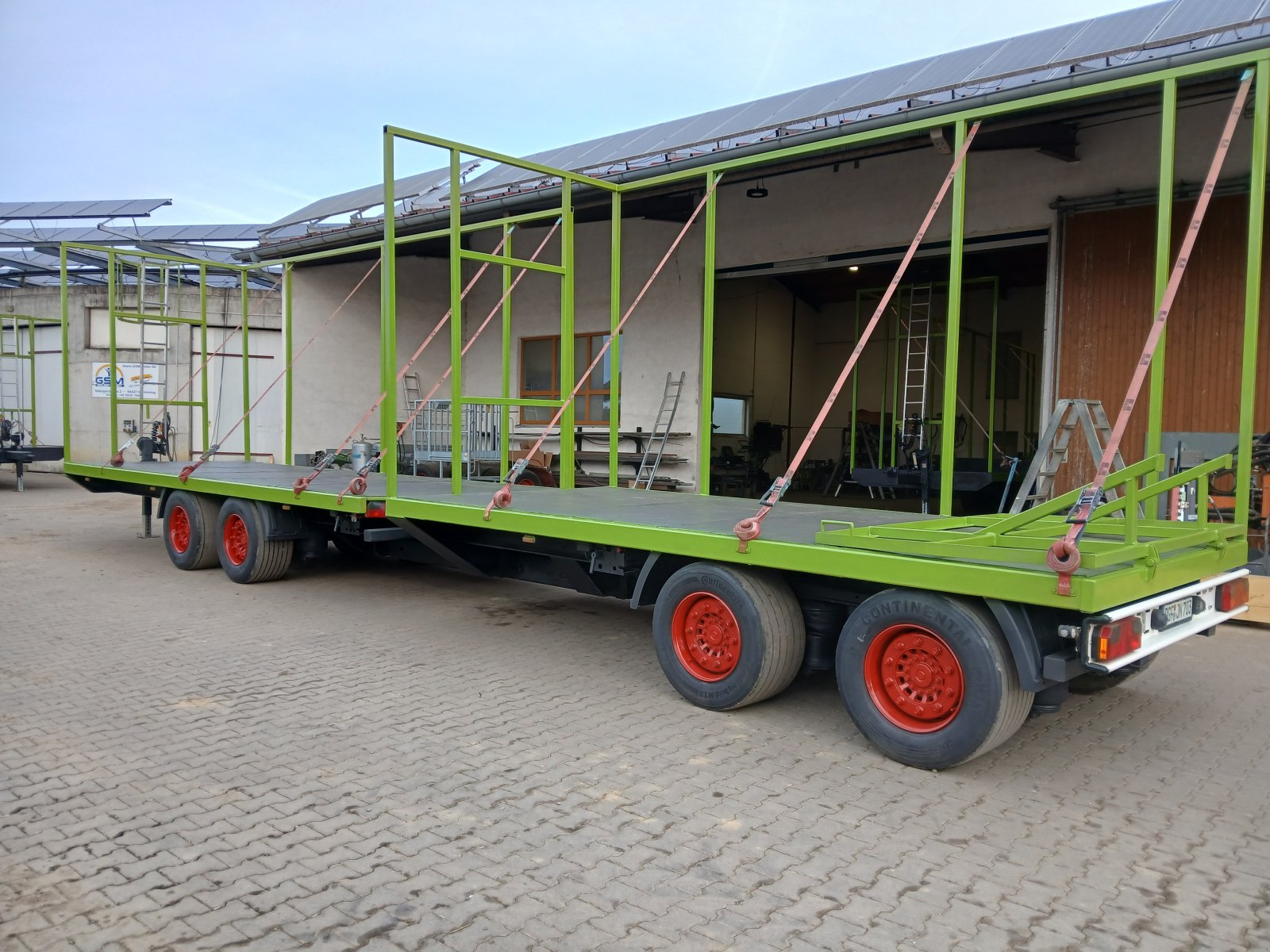 Ballentransportwagen des Typs Krone SHD 36, Gebrauchtmaschine in Niederviehbach (Bild 1)