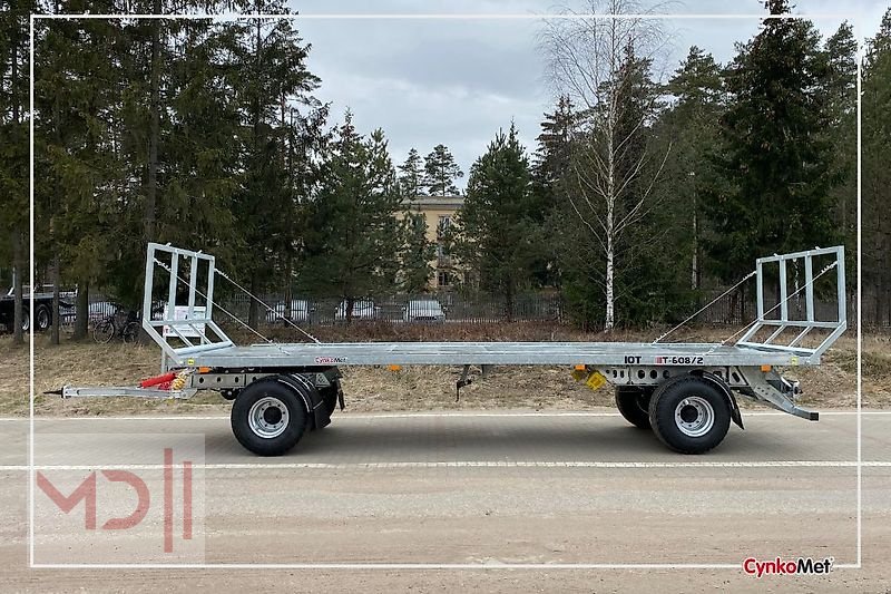 Ballentransportwagen des Typs MD Landmaschinen CM Ballenwagen T-608/2 14T, Neumaschine in Zeven (Bild 5)