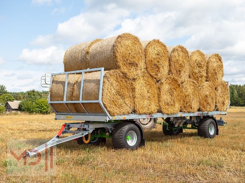 Ballentransportwagen des Typs MD Landmaschinen CM Ballenwagen T-608/2 L 16T, Neumaschine in Zeven (Bild 1)