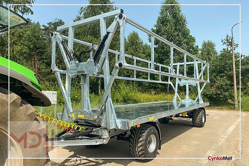 Ballentransportwagen des Typs MD Landmaschinen CM Ballenwagen T-608/2 L 16T, Neumaschine in Zeven (Bild 11)