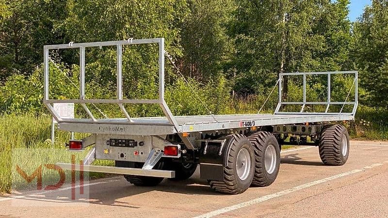 Ballentransportwagen des Typs MD Landmaschinen CM Ballenwagen T-608/3 L 19t, Neumaschine in Zeven (Bild 2)