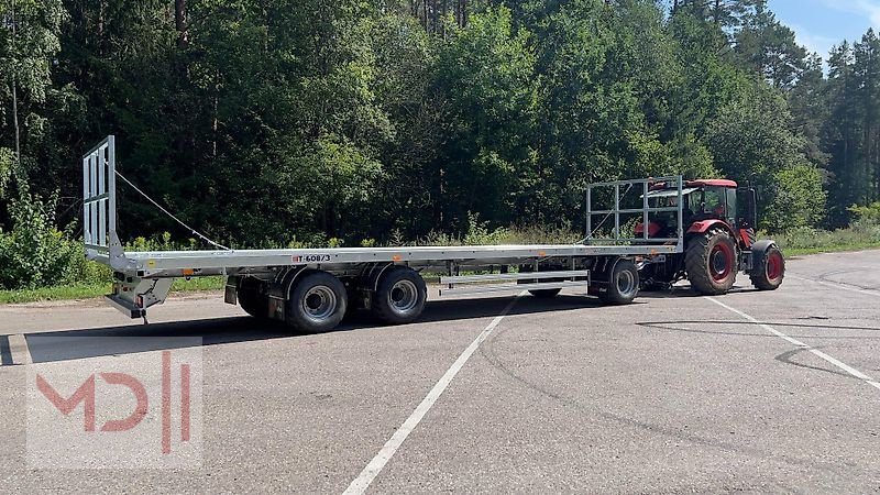 Ballentransportwagen des Typs MD Landmaschinen CM Ballenwagen T-608/3 SL 24T, Neumaschine in Zeven (Bild 1)