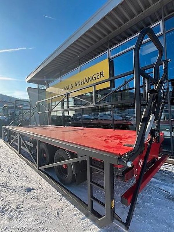 Ballentransportwagen des Typs Metal-Fach T019/2 Ballenwagen Hydraulische Ladungssicherung 20to., Gebrauchtmaschine in Gevelsberg (Bild 10)