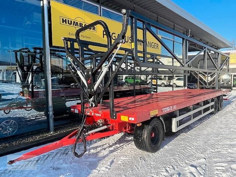 Ballentransportwagen des Typs Metal-Fach T019/2 Ballenwagen Hydraulische Ladungssicherung 20to., Gebrauchtmaschine in Gevelsberg (Bild 2)