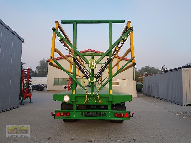 Ballentransportwagen des Typs Metaltech PB 16HB Ballenanhänger, Ballentransportwagen, Ballenwagen, Ballensammelwagen mit klappbarer Erhöhung, Neumaschine in Teublitz (Bild 7)