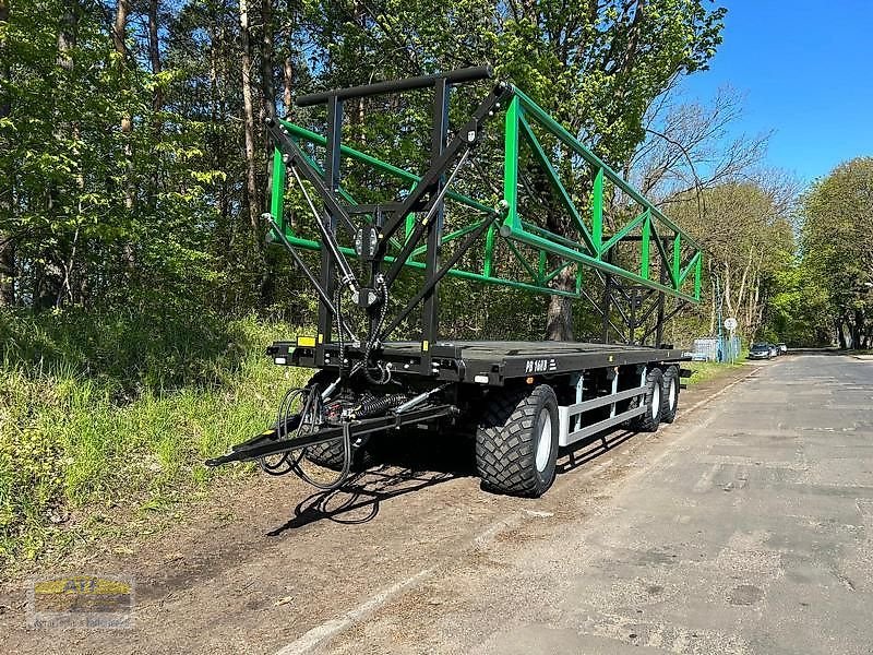Ballentransportwagen des Typs Metaltech PB 16HB Ballenanhänger, Ballentransportwagen, Ballenwagen, Ballensammelwagen, Neumaschine in Teublitz (Bild 3)