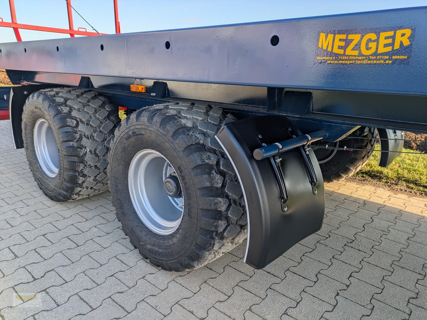 Ballentransportwagen des Typs Mezger Techmont Ballenwagen TBW 24, Neumaschine in Ditzingen (Bild 11)