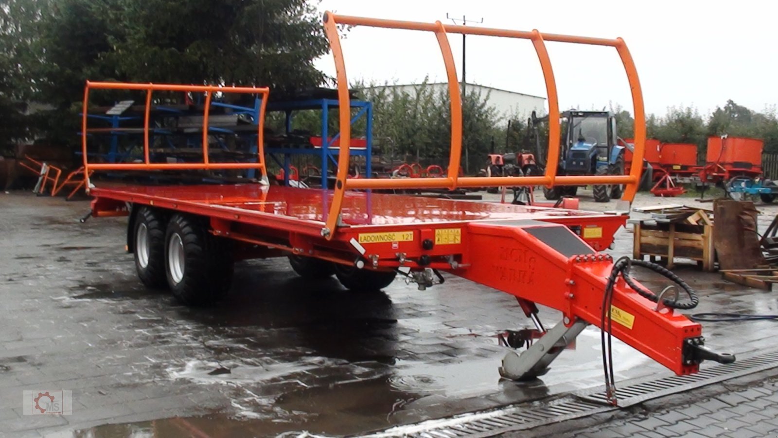 Ballentransportwagen του τύπου MS 16t Druckluft LED Hydr. Stützfuß, Neumaschine σε Tiefenbach (Φωτογραφία 1)