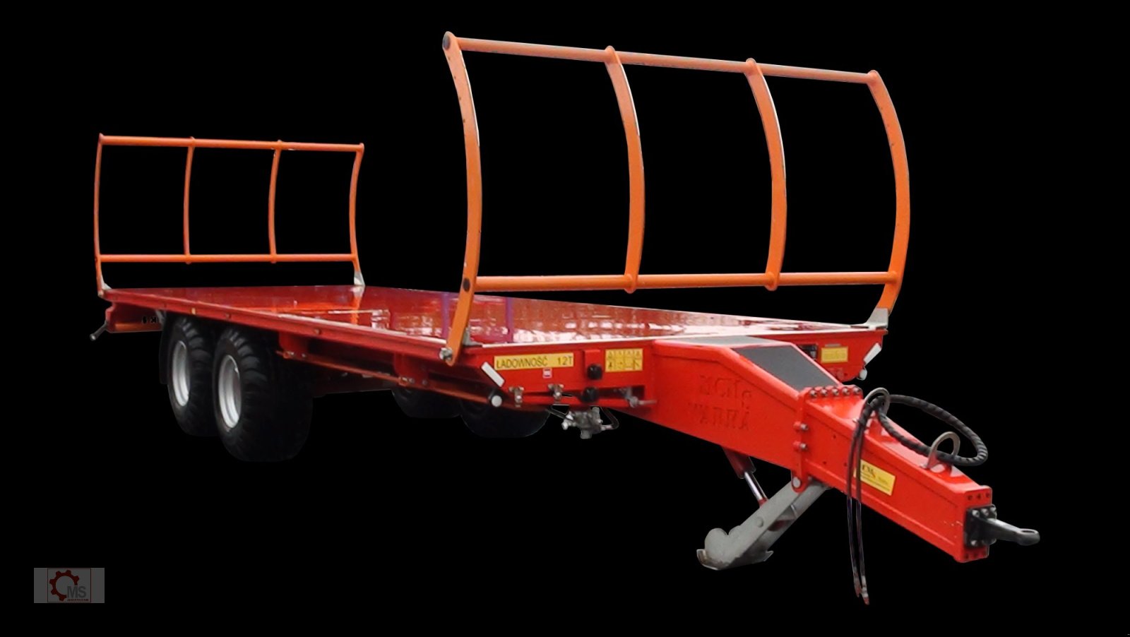 Ballentransportwagen του τύπου MS 16t Druckluft LED Hydr. Stützfuß, Neumaschine σε Tiefenbach (Φωτογραφία 5)