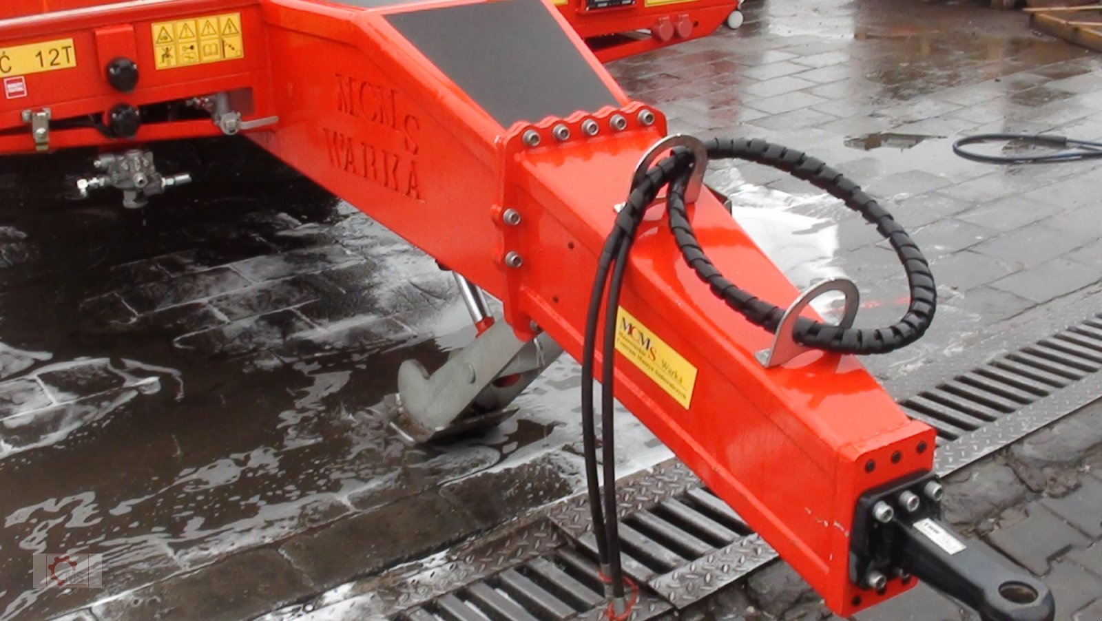 Ballentransportwagen typu MS 16t Druckluft LED Hydr. Stützfuß, Neumaschine w Tiefenbach (Zdjęcie 2)