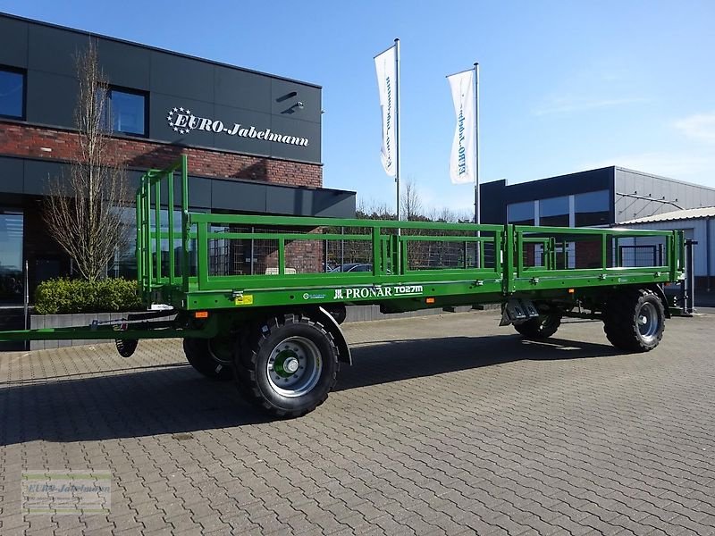 Ballentransportwagen typu PRONAR 2-achs Anhänger, Ballenwagen, Strohwagen,  TO 27 M, 18 t. NEU, Gebrauchtmaschine v Itterbeck (Obrázek 28)