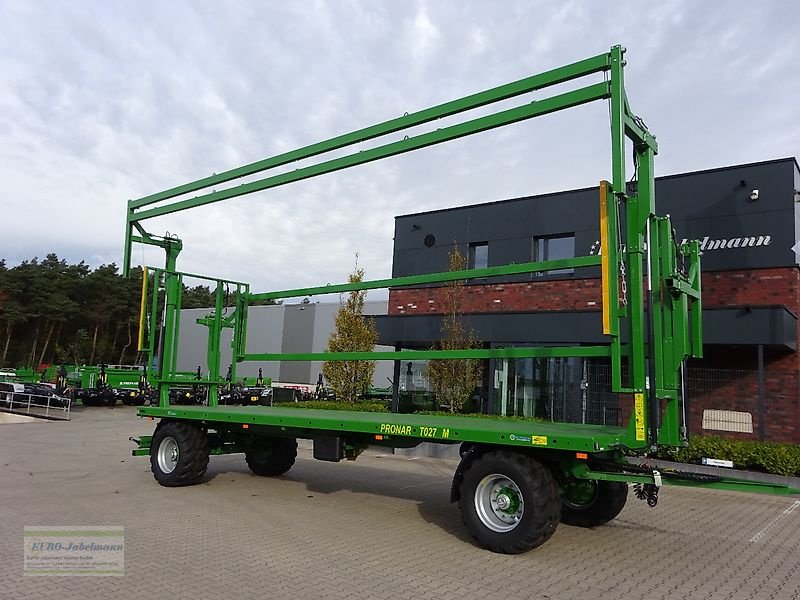 Ballentransportwagen typu PRONAR 2-achs Anhänger, Ballenwagen, Strohwagen,  TO 27 M, 18 t. NEU, Gebrauchtmaschine v Itterbeck (Obrázek 22)