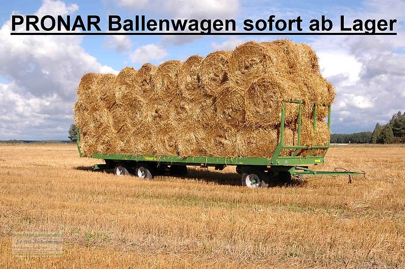 Ballentransportwagen typu PRONAR Ballenwagen, Strohwagen, 10 t, 12 t, 15 t, 18 t, 24 t, NEU, Neumaschine w Itterbeck (Zdjęcie 1)